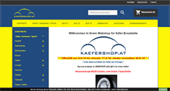 Desktop Screenshot of kaefershop.at